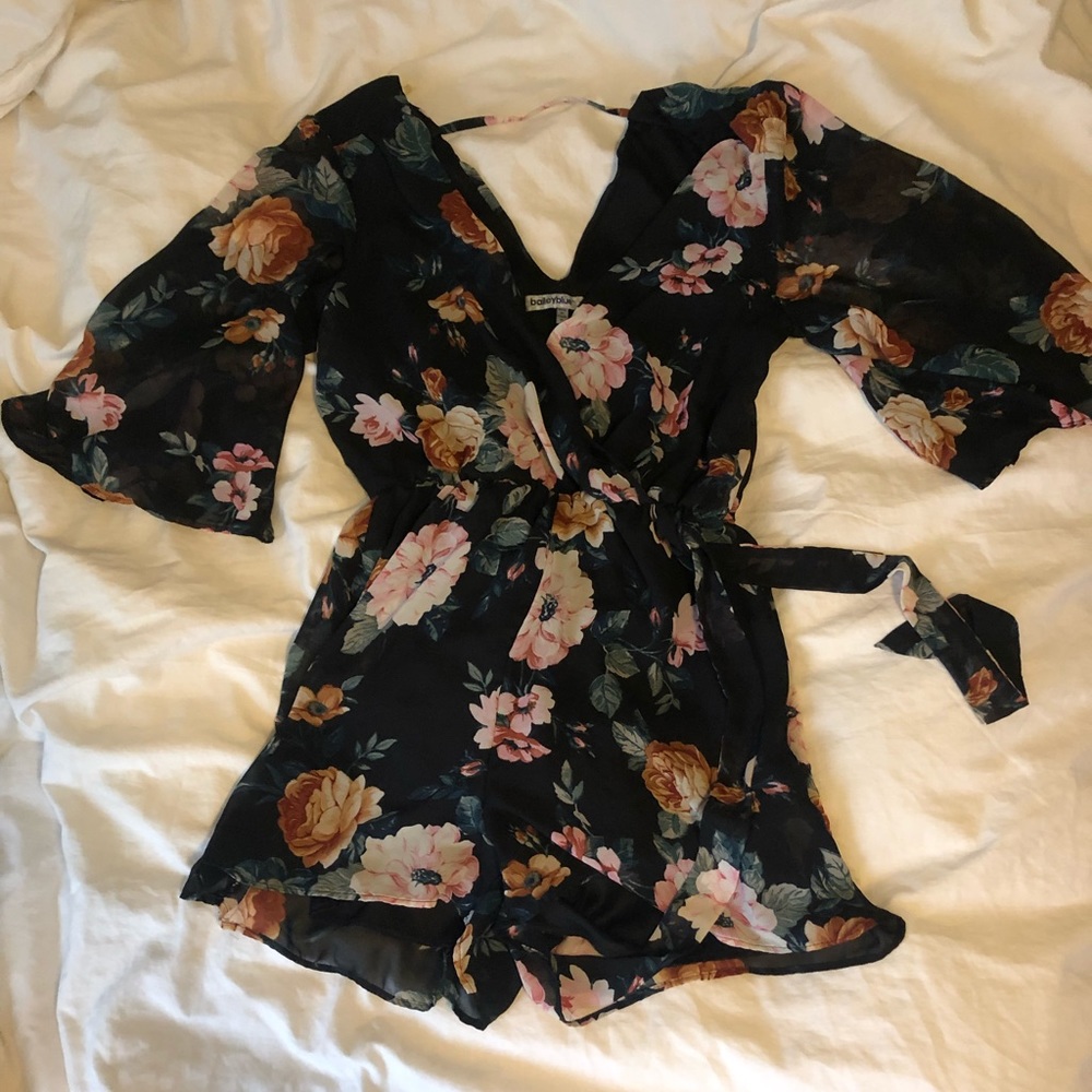 SOLD!! Floral Romper!